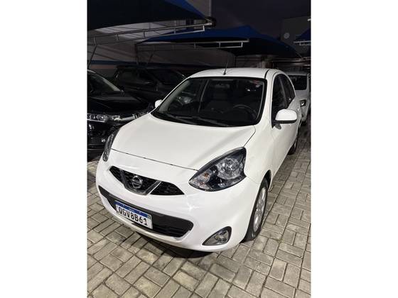 NISSAN MARCH 1.6 SV 16V FLEX 4P MANUAL NISSAN MARCH 1.6 SV 16V FLEX 4P MANUAL